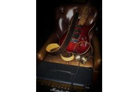 Кожаный ремень для гитары LACONIC VINTAGE MINIMAL